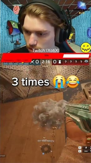 I cant believe i got him killed 3 times 😂😭 #tiktok #twitch #fypシ #rainbowsix #funny #wtfmoment