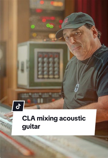 What are your favorite quick-fixes for acoustic guitar? Watch CLA mix a community track from scratch, demonstrating his approach to EQ, panning, and compression in real-time. #cla #mixer #guitar #studiotime #mixwiththemasters