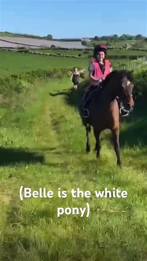 I love u belle i hope i can get to ride u again