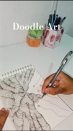 Doodle Art ✏️🔥 | Creative Drawing Timelapse | Positive Vibes#sivanyashajith#doodleart