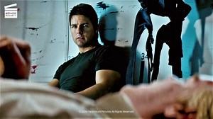 Philip Seymour Hoffman does not seem scared of Tom Cruise's threats. Like. At all. 😅 | Binge Society - The Greatest Movie Scenes