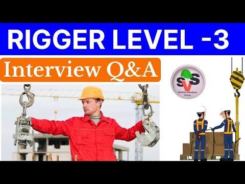 Rigger Level III Shorts Interview Q&A. @safetystandardvinay #rigger #rigging 