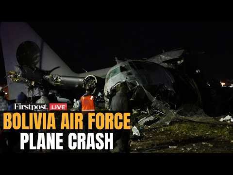 Bolivia Plane Crash LIVE: Bolivia Military Cargo Plane Crash Kills At Least 15 | N18G