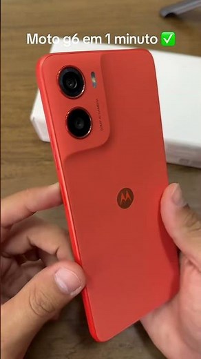 Smartphone Motorola Moto G06 256GB, Câmera 50MP, Tela 6.9" #smartphone #tecnologia #unboxing #dicas
