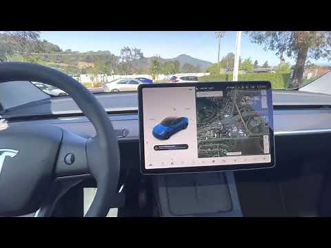 JC How to access the full camera system in a 2021 Tesla Model Y