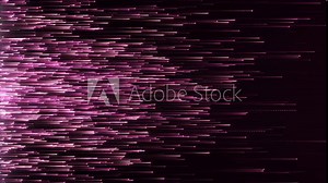 Elegant rose gold background. Shining rose gold particles flowing from left to right surrounded by soft pink blinking light. Event, celebration, party and awards background. Luxury particles flow. 4k.
