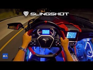 2025 Polaris Slingshot 10 (10th Anniversary) | POV Night Drive & Audio Test | ASMR | 4K