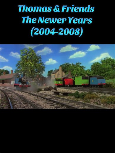 Thomas & Friends The Newer Years. Credit to rolling along Thomas on yt #thomasandfriends ##nostalgia #fyp #childhood #vintage