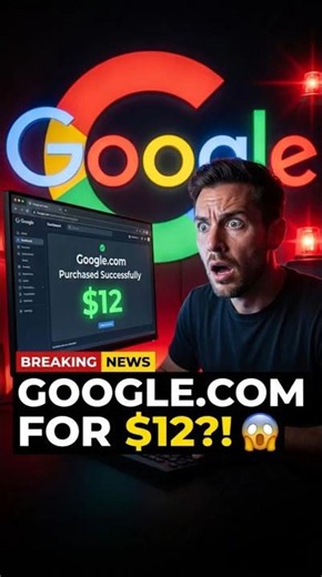 Google.com Was Bought for $12! 😱#followme