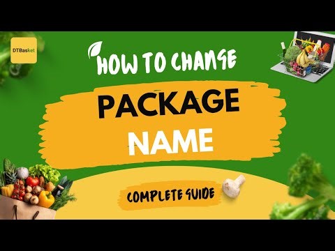 How to Change Package Name