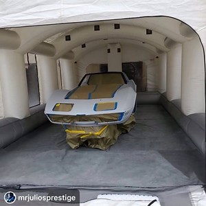 COMMERCIAL MOBILE PAINT BOOTH *EPA Certified *OSHA Compliant...