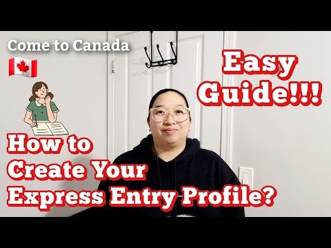 Step-by-Step Guide to Creating Your Express Entry Profile (Canada 2025) 🇨🇦 #Guide #ExpressEntry 