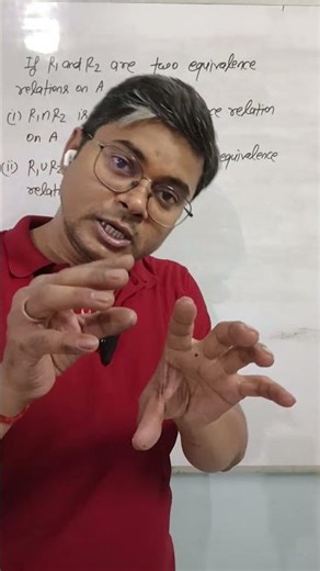 Maths|Class 12 #Intersection and #union of two equivalence relations#important MCQ