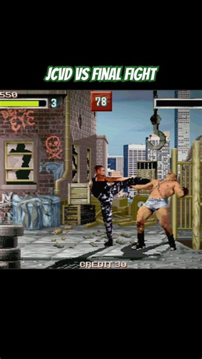 JEAN CLAUDE VANDAMME VS FINAL FIGHT - Openbor #jcvd #retrogaming #finalfight #openbor