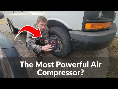 SMART JERRY 12V Tire Inflator Review | Digital Portable Air Compressor with Auto Shut-Off