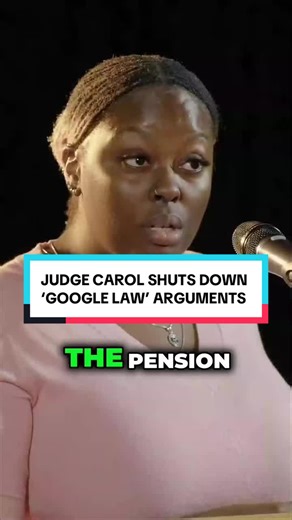 Judge Carol Responds to Google Law Argument