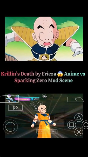 Krillin’s Death by Frieza 😱 Anime vs Sparking Zero Mod Scene