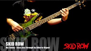 78K views · 228 reactions | Sunday practice with SKID ROW "My Enemy"! \m/ Love this song! With Ibanez Guitars SR1400 (neck Nordstrand Audio Big Single pickup) + a bit of Darkglass Electronics Vintage Microtube Pedal + Rheingold-Music cables. | Alberto Rigoni Music | Facebook