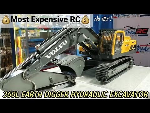 RC4WD 1/14 SCALE RTR EARTH DIGGER 360L HYDRAULIC EXCAVATOR at Amazing RC store