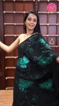 FENDI CHIFFON SAREE | GEORGETTE SAREE | POP | POTHYS