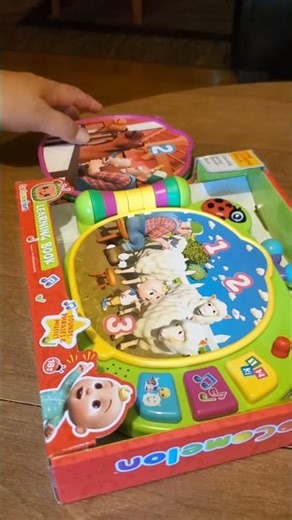 AMAZING! COCOMELON LEARNING BOOK! #asmr #amazing #toys #cocomelon #short #viral #trending #new