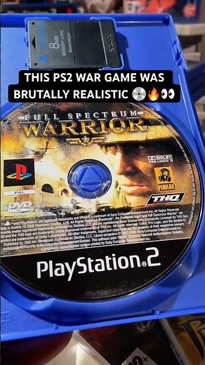FULL SPECTRUM WARRIOR (PS2) 💿 | THIS PS2 WAR GAME WAS BRUTALLY REALISTIC 🔥 #ps2 #ps2classic