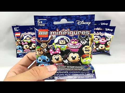 LEGO Disney Minifigures - 8 pack opening!