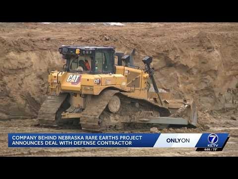 U.S. defense contractor makes deal with company behind planned Nebraska rare minerals mine