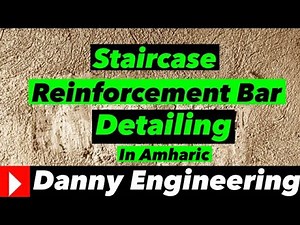 Staircase Reinforcement Bar Detailing