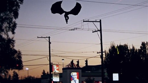 People saw this winged creature before disaster struck - and some think it was a warning