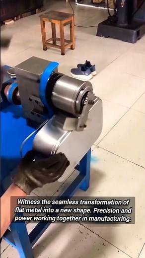 The power of precision in metal rolling.