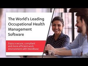 Occupational Health Management Software | Meddbase | UK