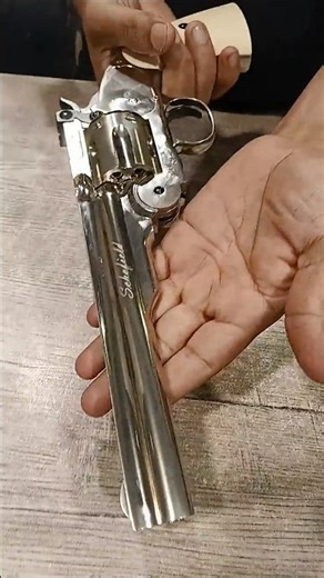 ASG Schofield 6" Silver airgun revolver.#schofield #shortsfeed #youtubeshorts #shorts#ytshorts