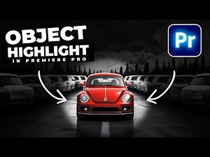 How To Highlight MOVING OBJECTS In Premiere Pro