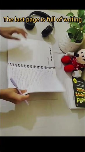 The Life Cycle of a Notebook! 📚✨ Handwriting journey (It gets worse) 🙋‍♂️📉✍️ #Alis_vibes # shorts