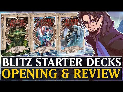 Tales of Aria Blitz Starter Decks Opening and Review - Is It Worth It? ► Flesh and Blood TCG