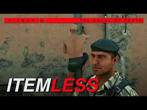 Death of the beaten angel without using any items - The Angel of Death ET | HITMAN 3