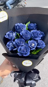 1K views · 19 reactions | Premium fresh blue sprayed rose bouquet  Order now!! | Flowers Pick | Facebook