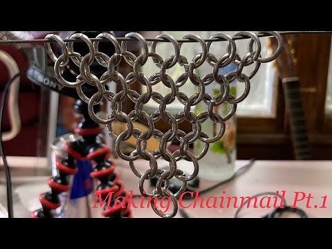 Making Chainmail Coif - Part 1: Crafting the Crown