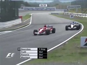 ADELANTAMIENTO FERNANDO ALONSO VS MICHAEL SCHUMACHER SUZUKA 2005 / NARRACIÓN ANTONIO LOBATO