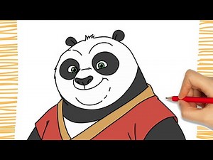 How To Draw PO I KUNG FU PANDA I Easy