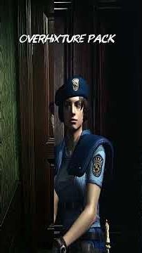 Resident Evil Director's Cut OverHaul vs RE1 HD REMASTER 4K texture pack 😱🔥 #shorts