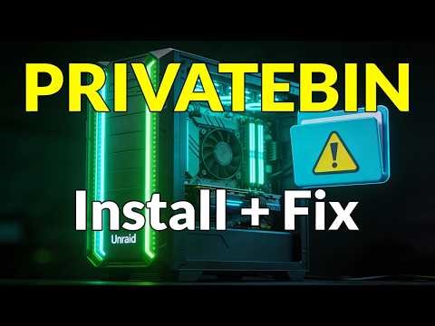 Installing PrivateBin on Unraid (And Fixing the Permissions Issue)