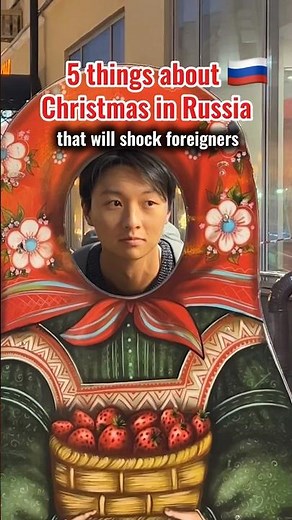 Christmas Traditions that will SHOCK you in Russia 🤯