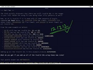 Advent of Code 2025 - Day 2 Solution - Part 1 and Part 2 - Python