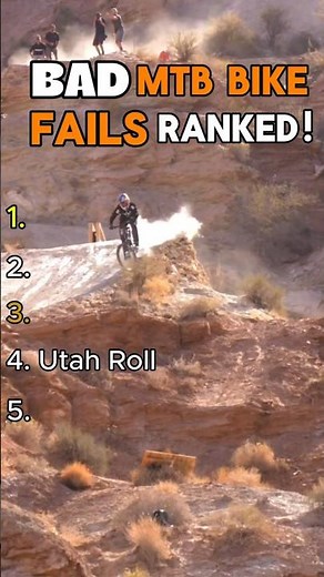 BAD MTB FAILS RANKED! #mtb #mountainbike