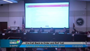Folsom Cordova Unified School District - November 20, 2025