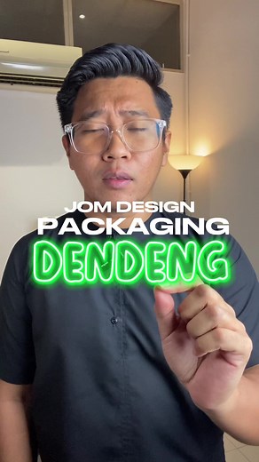 Produk design hampa still sendu? Jom laa design baru!🔥 #graphicdesign #adobeillustrator #packaging #label #malaysia