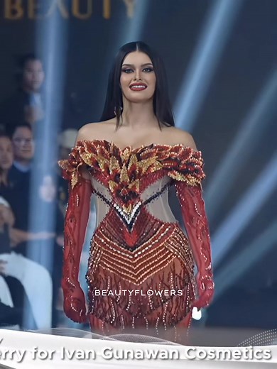 Tawana Sheldrick Evening Gown Catwalk | Miss Mega Bintang Indonesia 2024