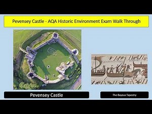 AQA Historic Environment 2026 - Pevensey Castle Exam Question Walk Through